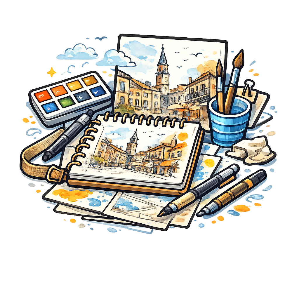 Urban Sketching Guide