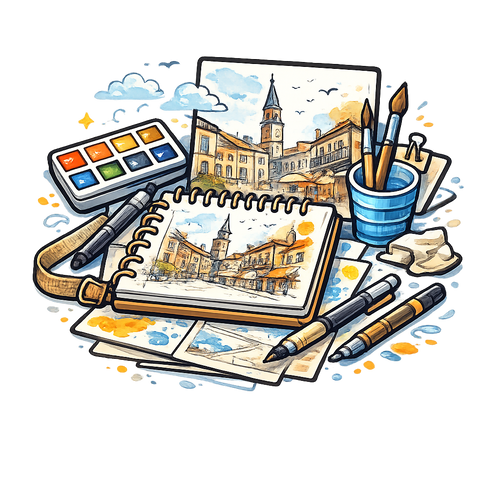 Urban Sketching Guide